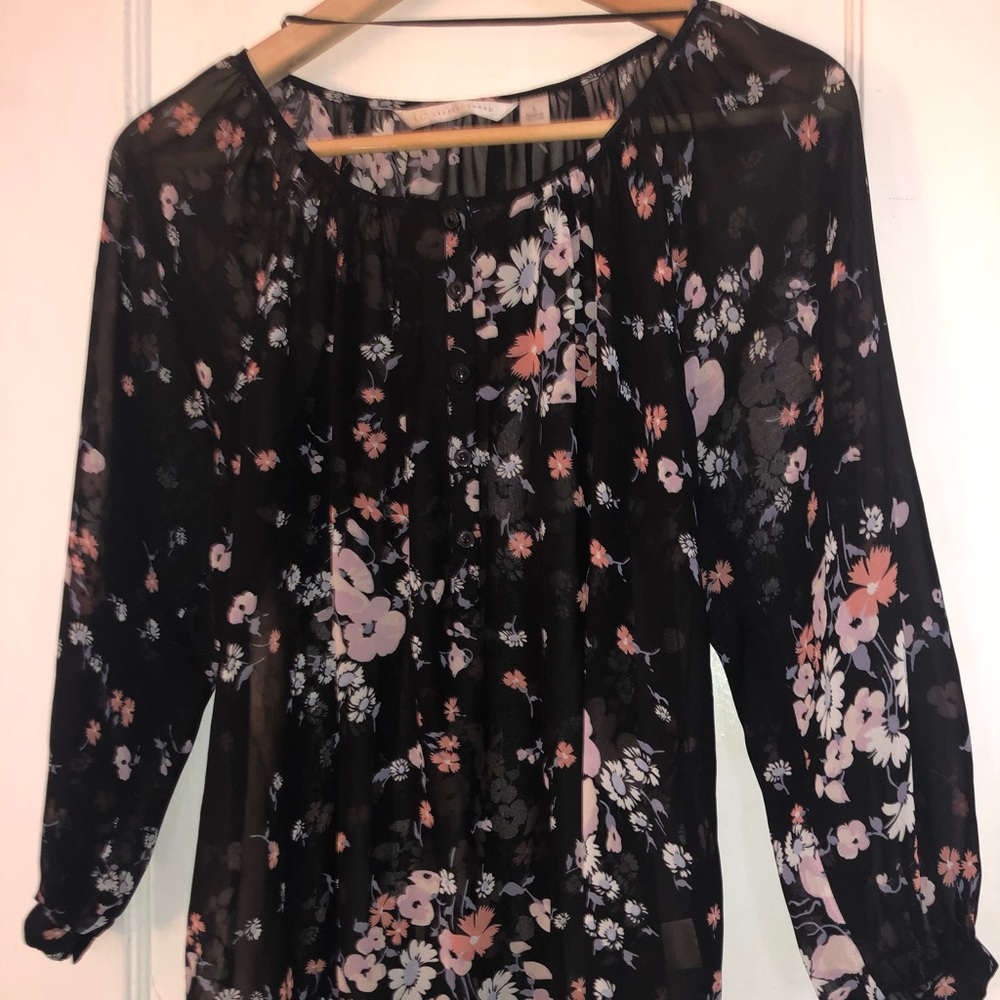 LC Lauren Conrad Floral Top